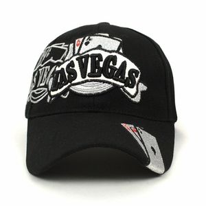 Las Vegas 3D Embroidered Baseball Cap Hat